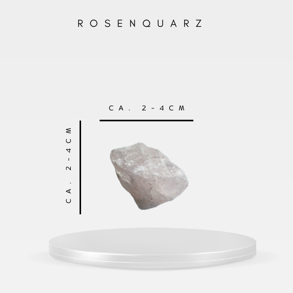 Heilsteine| Rosenquarz 💓 | Liebe und Selbstheilung | 2-4cm | Rohstein