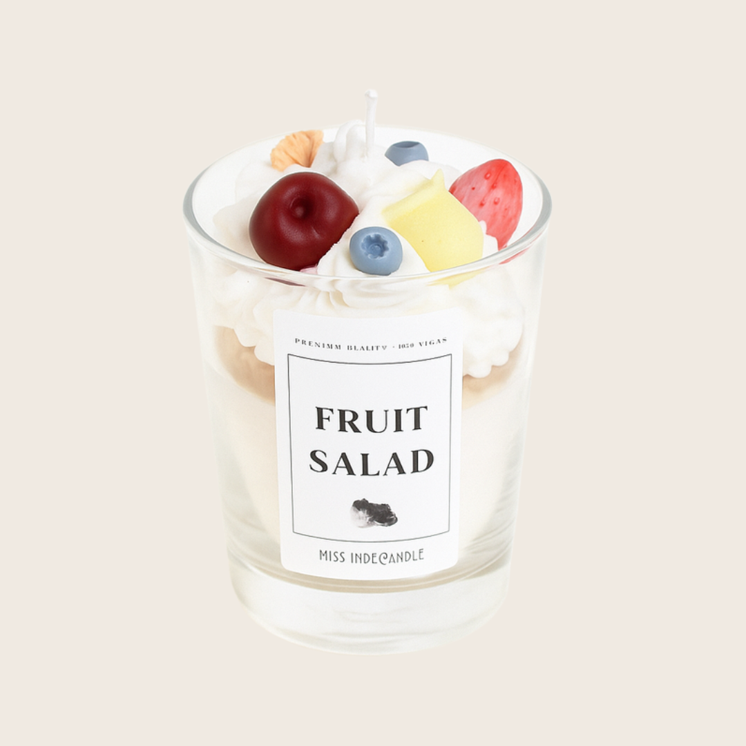 Sojawachskerze| Fruit Salad  🍋🍒🫐 🍓| | 100% handgemacht