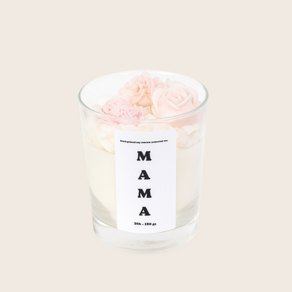 Sojawachskerze| Mama 💗 | 100% handgemacht