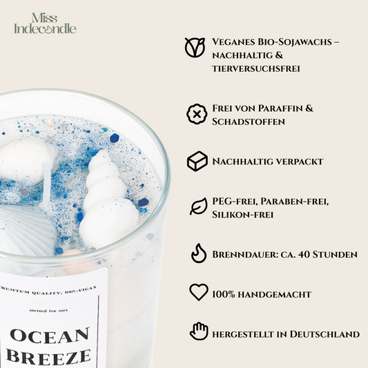 Sojawachskerze| Ocean Breeze 🐚