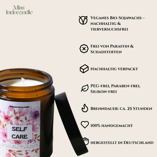 Statementkerze | Selfcare 🌷