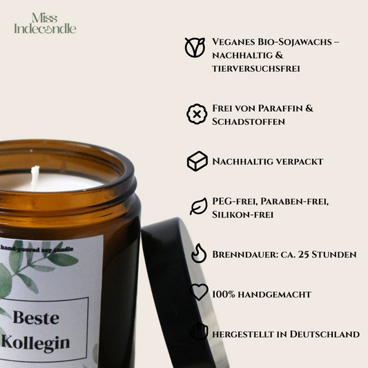 Statementkerze | Beste Kollegin